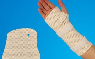 Wrist& Thumbsplint of Tubular Shaped Precut