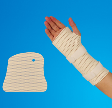 Wrist& Thumbsplint of Tubular Shaped Precut