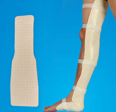Knee & Ankle Precut Splint for Orthopedic External Fixation
