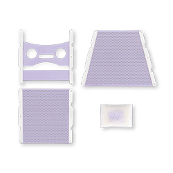 X-Knife Violet Thermoplastic Masks
