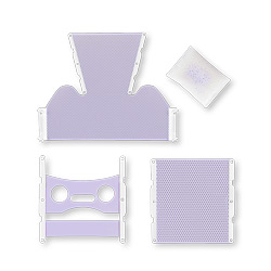 X-Knife Violet Thermoplastic Masks