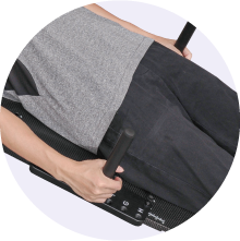 Easily adjustable
Hand Grips
