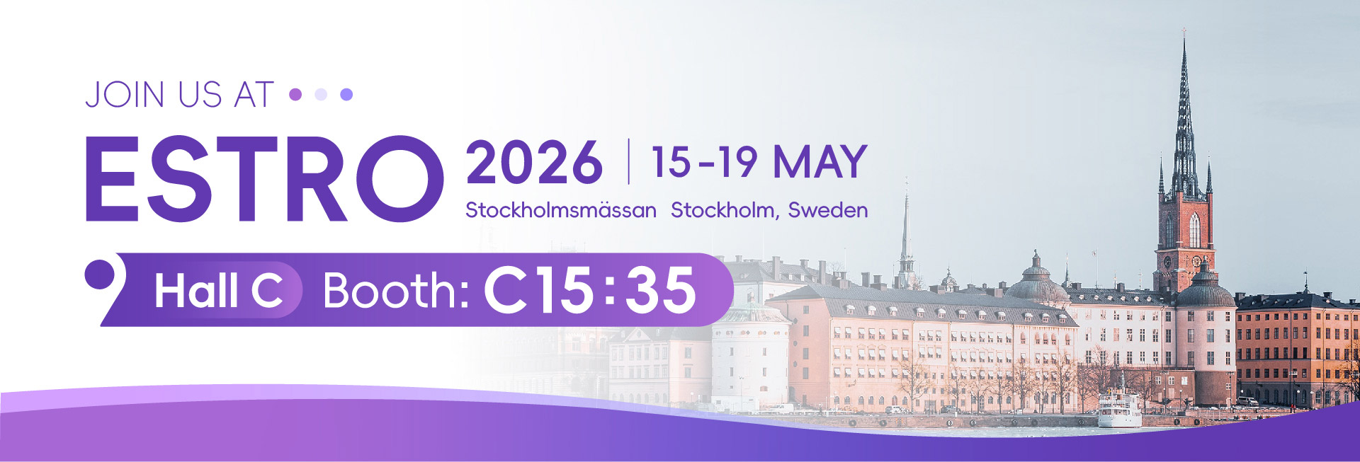 Meicen Medical will participate ESTRO2026 in Stockholm, Sweden